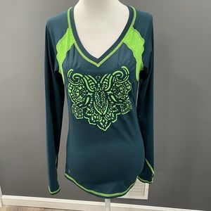 Athleta Sporty Shirt XS Shirt Designed C13